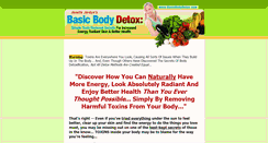 Desktop Screenshot of basicbodydetox.com